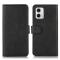  Motorola Moto G73 5G Fodral Solid Läder Svart