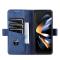 AZNS AZNS Galaxy Z Fold 5 Fodral PU-Läder Blå