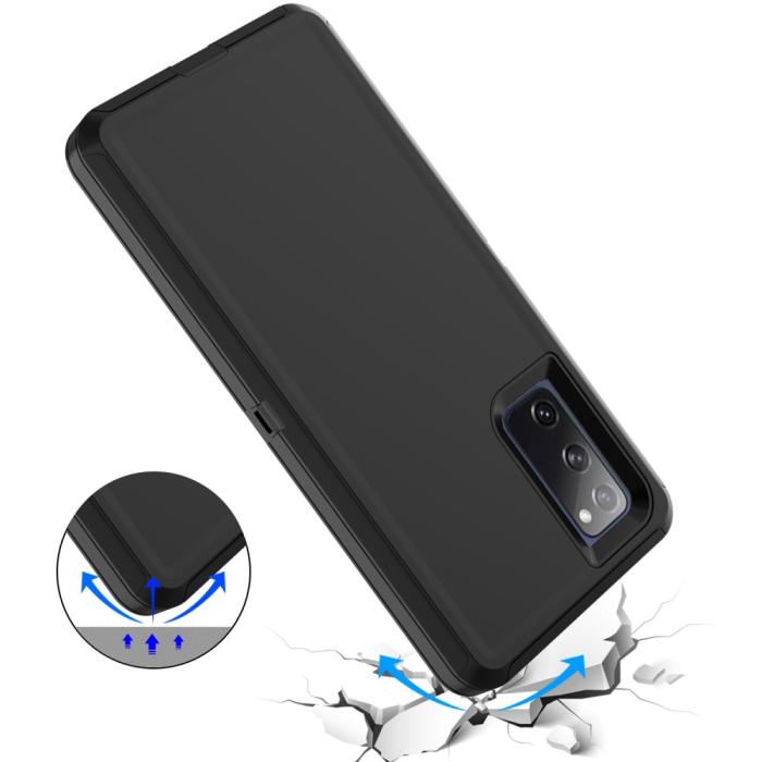Bild 2,  Samsung Galaxy S20 FE - Shockproof Xtreme Skal - Svart