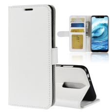  Nokia 5.1 Plus - Pl&aring;nboksfodral - Vit