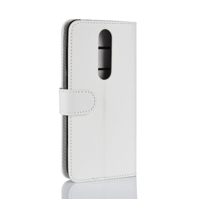 Bild 4,  Nokia 5.1 Plus - Plånboksfodral - Vit