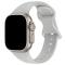 ColorPop Silikon Armband Butterfly Apple Watch 42/44/45/46/49 mm (M/L) Grå