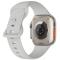 ColorPop Silikon Armband Butterfly Apple Watch 42/44/45/46/49 mm (M/L) Grå