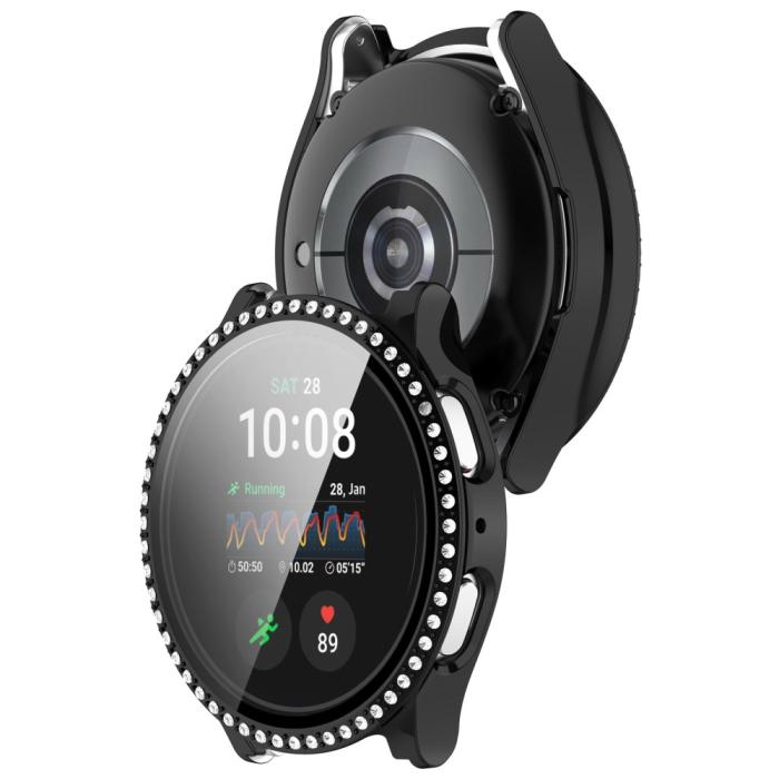 Bild 3,  Galaxy Watch 7 44 mm Skal Med Skärmskydd Strass Svart