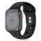 Tech-Protect Tech-Protect Apple Watch 42/44/45/46/49 mm Armband Silikon Black