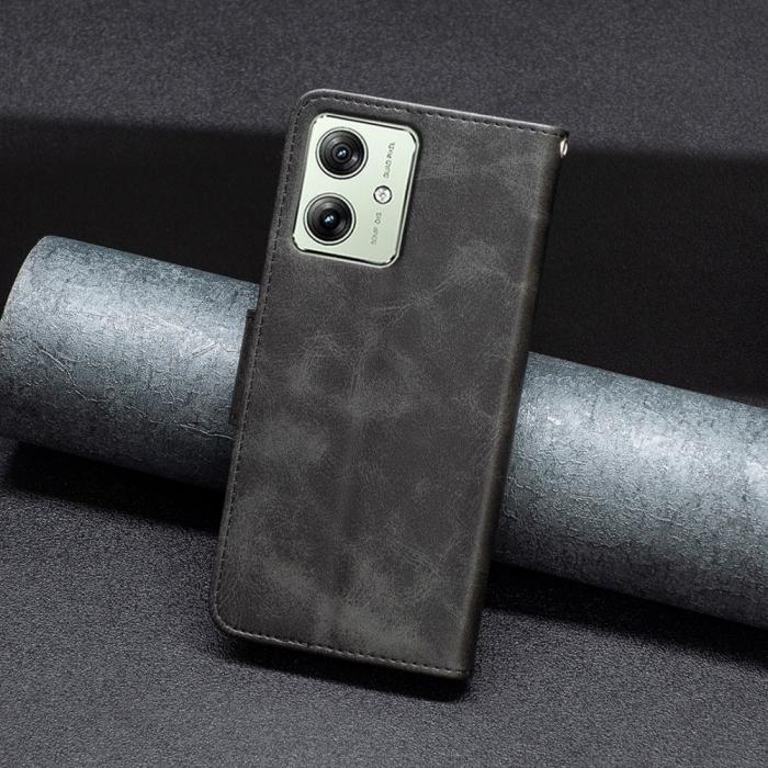 Bild 6,  Motorola Moto G54 5G Fodral Shark Solid Svart