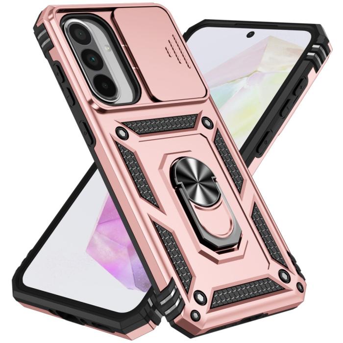Bild 2,  Samsung Galaxy A56 5G/A36 5G Skal CamShield Ring Hybrid
