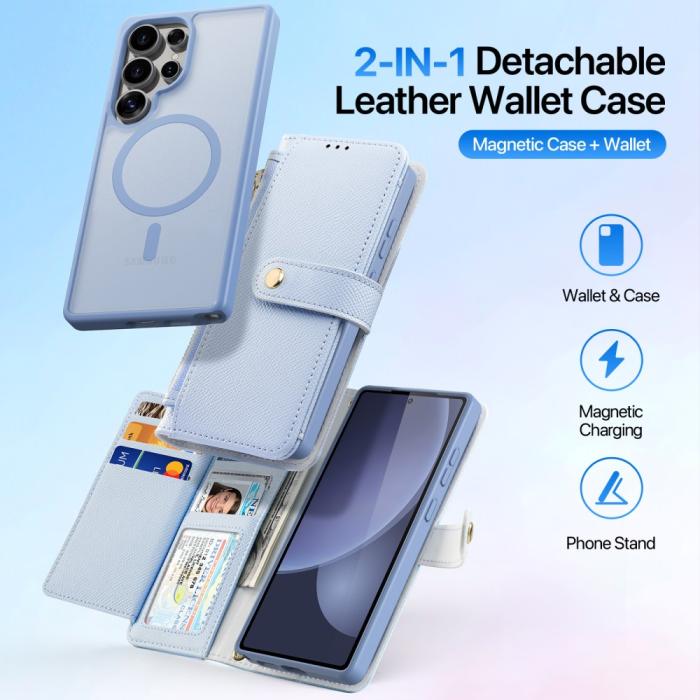 Bild 3, DUX DUCIS DUX DUCIS Galaxy S25 Ultra 2in1 Magnet Fodral Lawa Series
