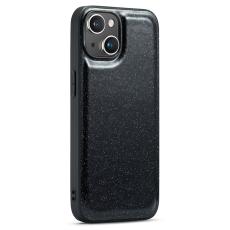 DG.MING DG.MING iPhone 13 Skal L&auml;der Glitter Svart