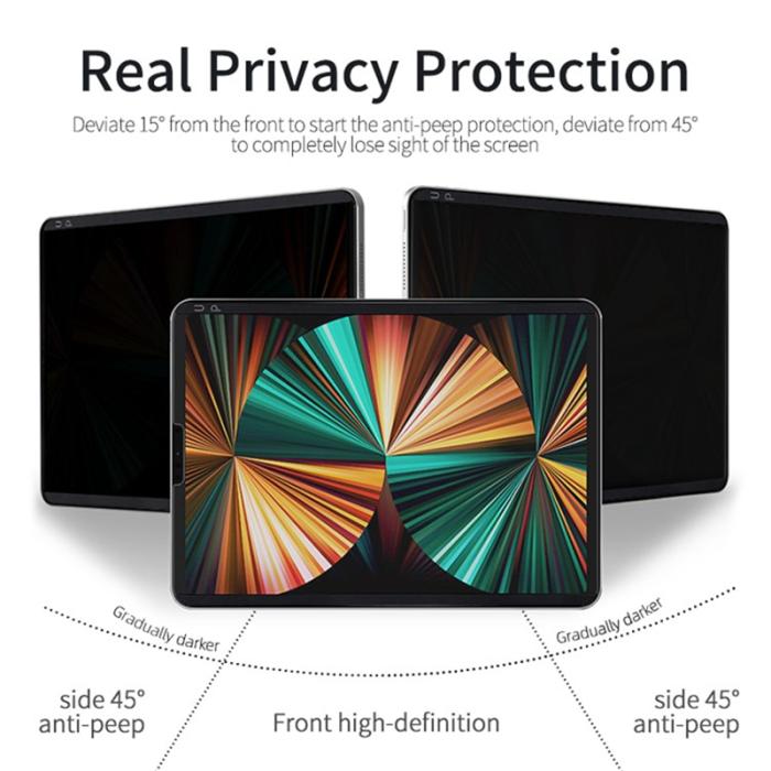 Bild 3,  Samsung Galaxy Z Fold 8 Ultra Skärmskydd Privacy HydroGel