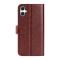  Samsung Galaxy A07 Fodral Crazy Horse Läder Brun