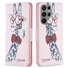  Galaxy S24 Ultra Fodral Med Tryck Giraff