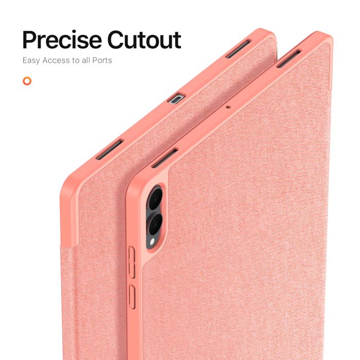 Bild 4, DUX DUCIS DUX DUCIS Galaxy Tab S11 Ultra Fodral DOMO Tri-Fold Rosa