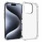  iPhone 16 Pro Skal Shockproof TPU Transparent