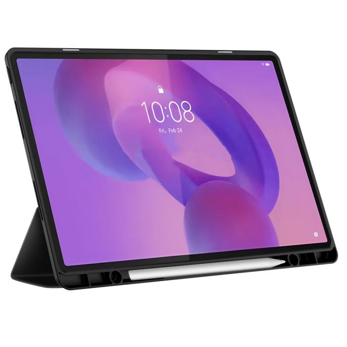 Bild 4, Tech-Protect Tech-Protect Lenovo Idea Tab Plus Fodral SC Pennhållare Svart