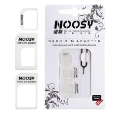  NOOSY Sim-Korts koventerare F&ouml;r Nano Sim-Kort - Vit