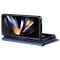 AZNS AZNS Galaxy Z Fold 5 Fodral PU-Läder Blå