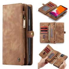 CASEME iPhone 11 Pro Max - CASEME 2-i-1 Multifunktionellt Fodral - Brun