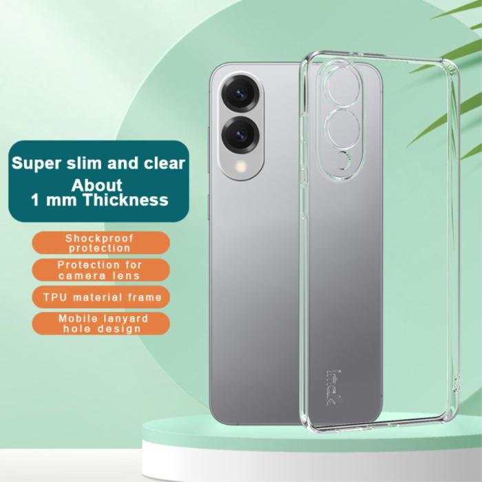 Bild 3, IMAK IMAK Samsung Galaxy S25 Edge Skal Shockproof Transparent