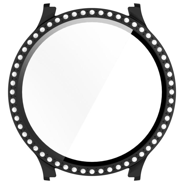 Bild 6,  Galaxy Watch 7 44 mm Skal Med Skärmskydd Strass Svart