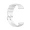  Silikon Armband För Smartwatch - Vit (20 mm)
