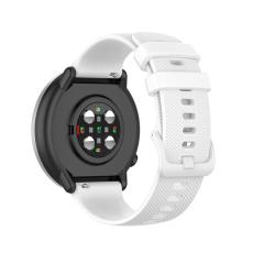  Silikon Armband F&ouml;r Smartwatch - Vit (20 mm)