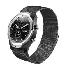  Milanese Loop Metall Armband F&ouml;r Smartwatch - Svart (22 mm)