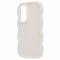  Samsung Galaxy S25 Mobilskal Wavy Off White