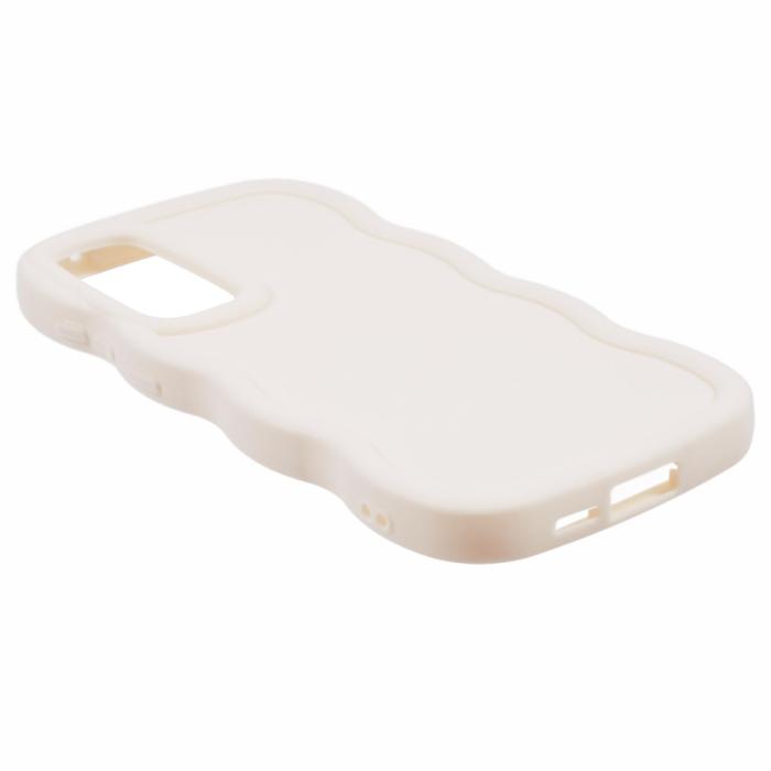 Bild 4,  Samsung Galaxy S25 Mobilskal Wavy Off White
