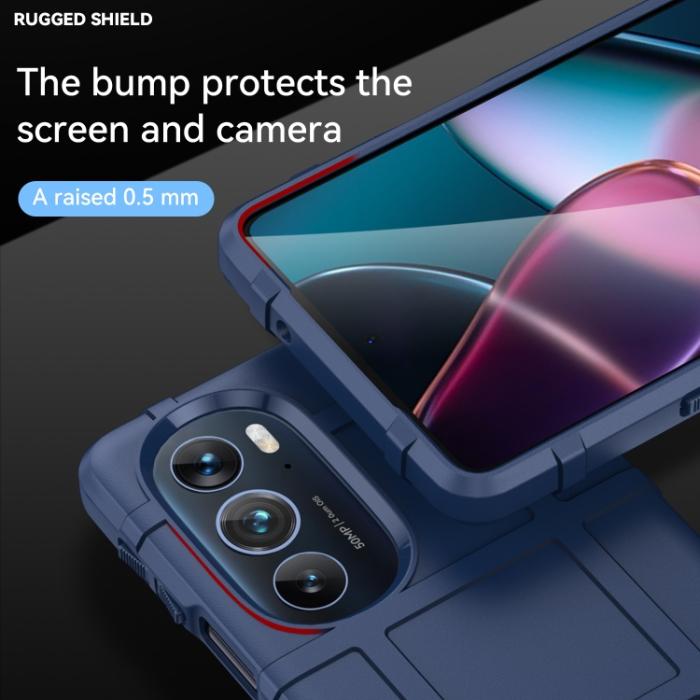 Bild 4,  Motorola Edge 30 Pro Skal Robust Blå