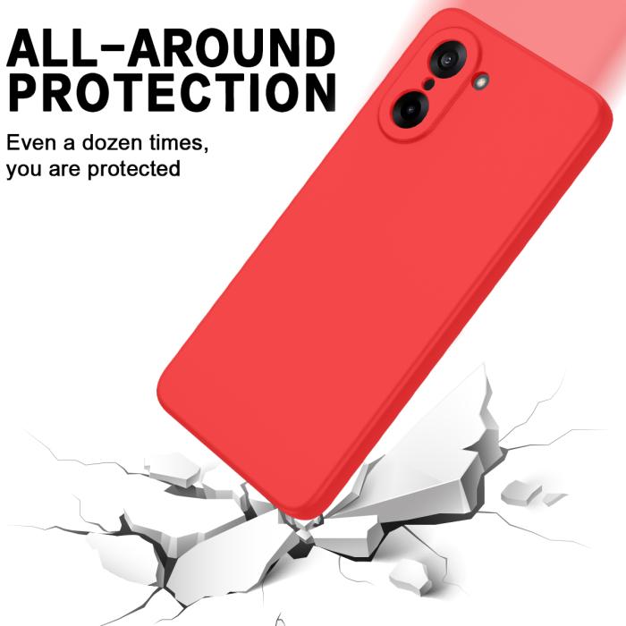 Bild 5,  OnePlus Nord CE5 Skal Liquid Silikon Röd
