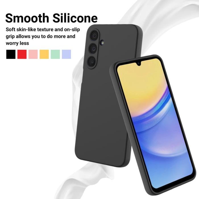 Bild 3,  Samsung Galaxy A16 Skal Liquid Silikon Svart