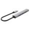 ORICO ORICO USB-C Hub 4x USB-A 3.0 Silvergrå
