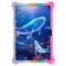 Galaxy Tab A8 10.5 Skal Pop It Fidget Kickstand Multicolor