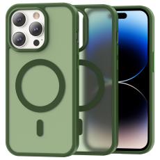 ColorPop ColorPop iPhone 14 Pro Skal CH MagSafe Matt Gr&ouml;n