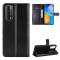  Huawei P Smart (2021) - Crazy Horse Fodral - Svart