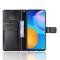  Huawei P Smart (2021) - Crazy Horse Fodral - Svart
