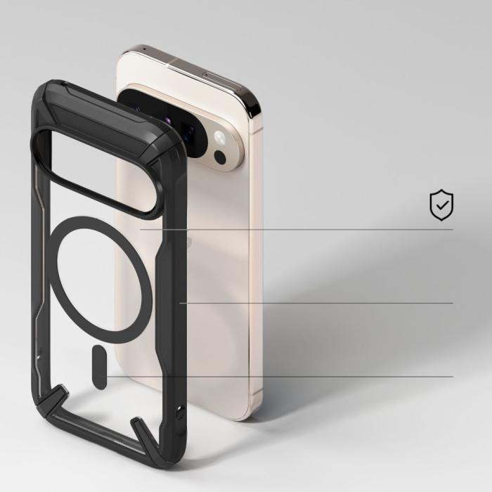 Bild 4, Ringke Ringke Google Pixel 10 / 10 Pro Skal MagSafe Fusion X Svart
