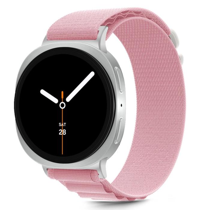 Bild 2, Tech-Protect Tech-Protect Galaxy Watch 8 40/44/46 mm Armband Nylon Pro Rosa