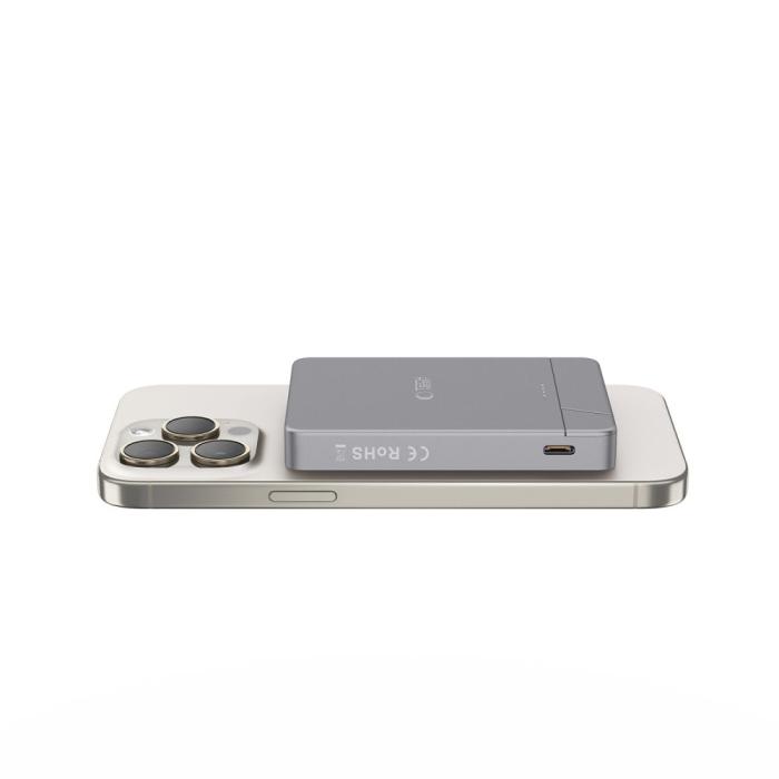 Bild 5, Tech-Protect Tech-Protect 5000 mAh MagSafe Powerbank LifeMag Space Grey