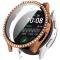  Galaxy Watch 7 44 mm Skal Med Skärmskydd Strass Roséguld
