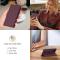 Tech-Protect Tech-Protect Samsung Galaxy A56 5G Fodral Läder Mulberry