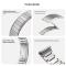  Huawei Watch GT 6 46 mm Armband Rostfritt Stål Silver