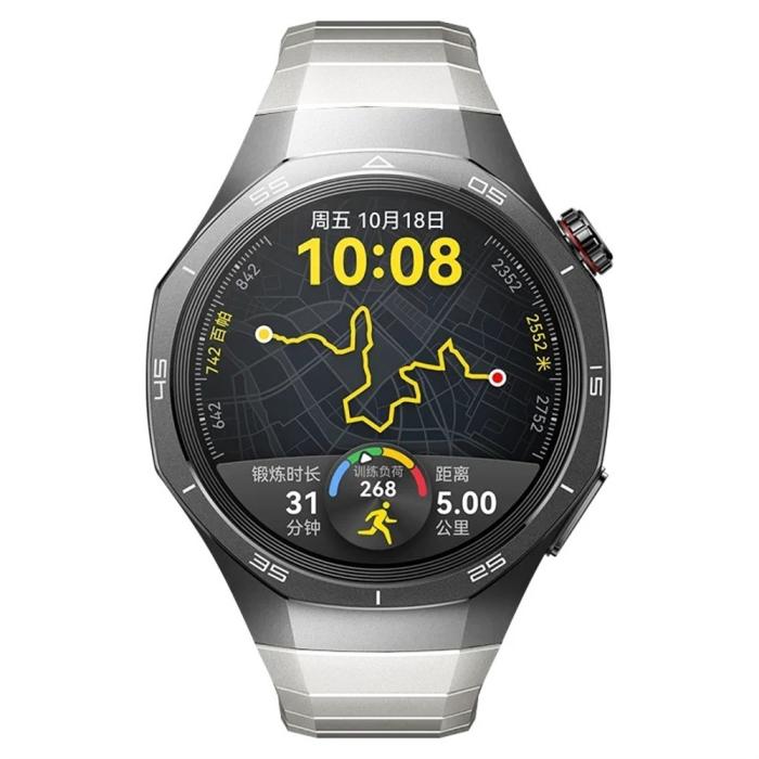 Bild 3,  Huawei Watch GT 6 46 mm Armband Rostfritt Stål Silver