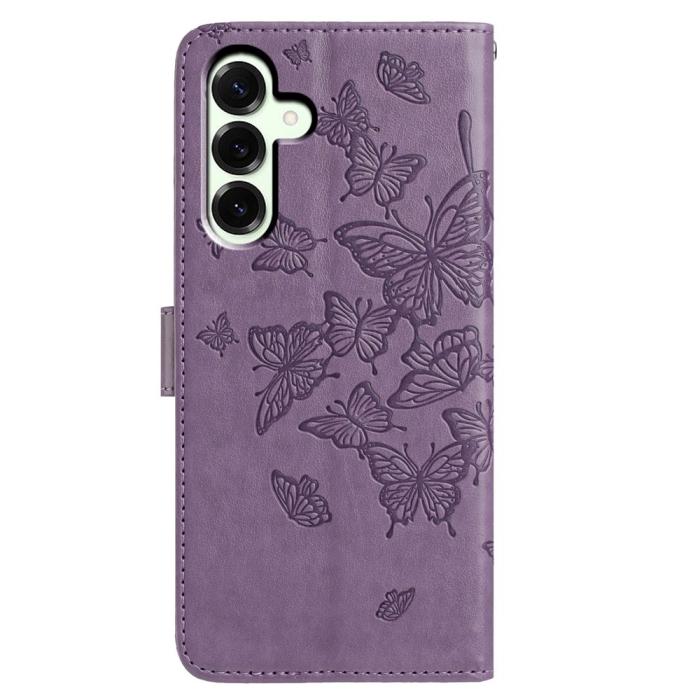 Bild 5,  Samsung Galaxy A57 5G Fodral Med Fjäril Tryck Lila