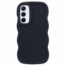 Samsung Galaxy S25 Mobilskal Wavy Svart