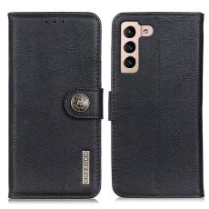 KHAZNEH KHAZNEH Samsung Galaxy S23 Fodral L&auml;der Svart