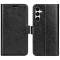  Samsung Galaxy A17 Fodral Crazy Horse Läder Svart
