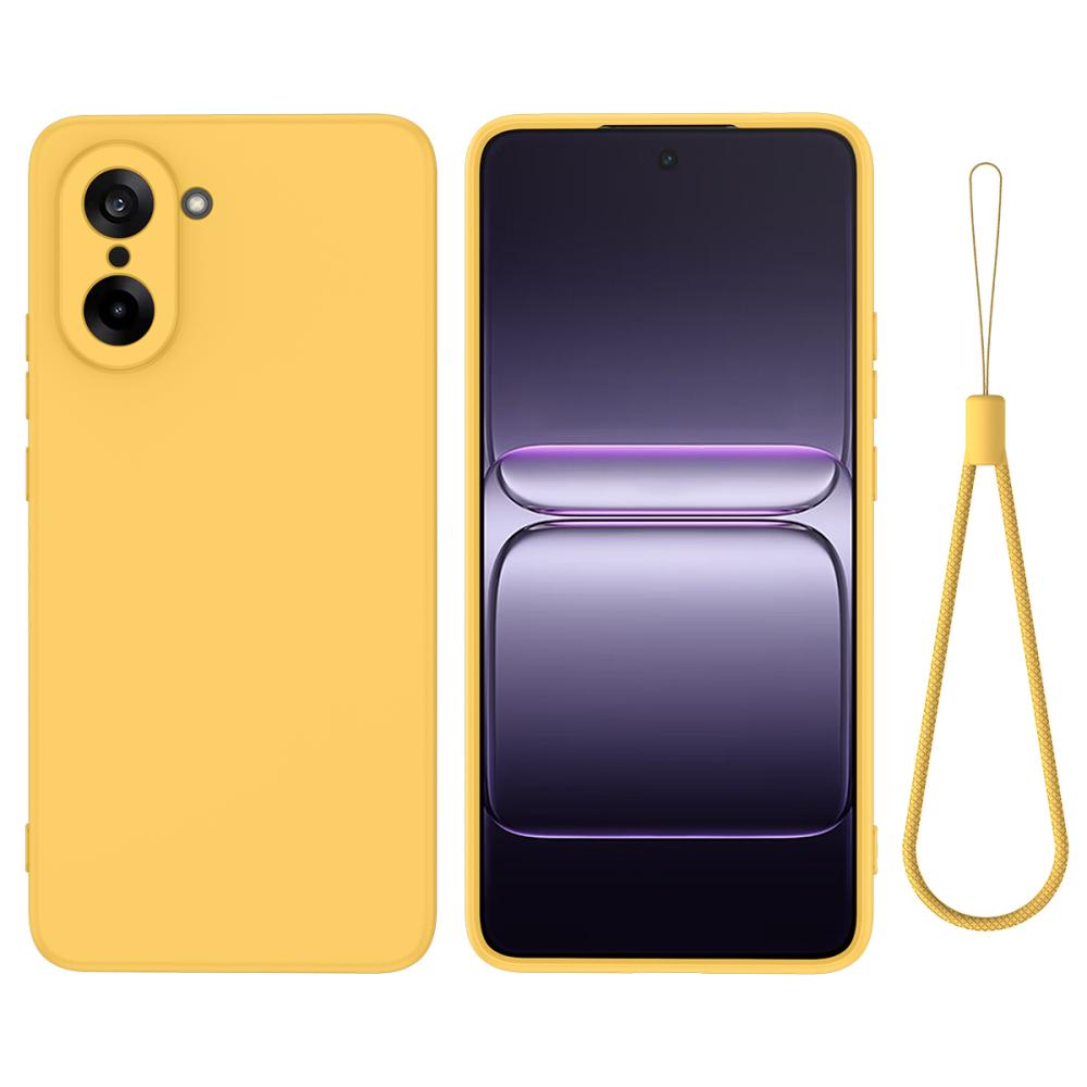  OnePlus Nord CE5 Skal Liquid Silikon Gul