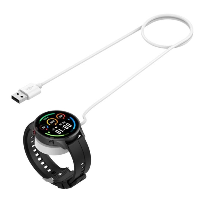 Bild 2,  1m USB Laddningskabel Xiaomi Color 2 / S1 Active / Color Sport Vit